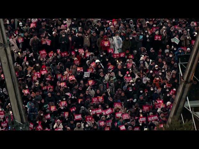 President Yoon's supporters, opponents stage huge rallies in South Korea