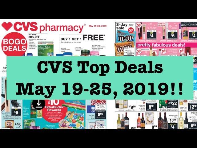 CVS Extreme Couponing Top Deals| May 19-25, 2019|Cheap Beginner Friendly Easy Deals!