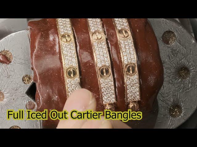 Process of Making Diamond Cartier Bangles