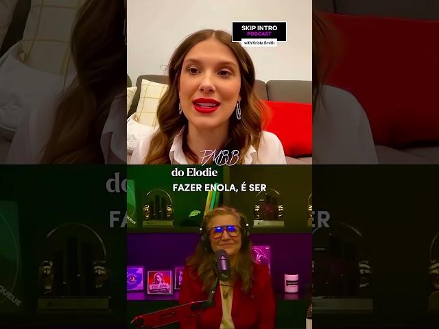 LEGENDADO! MILLIE BOBBY BROWN SENDO ENTREVISTA PELA KRISTA SMITH, DO PODCAST SKIP INTRO.