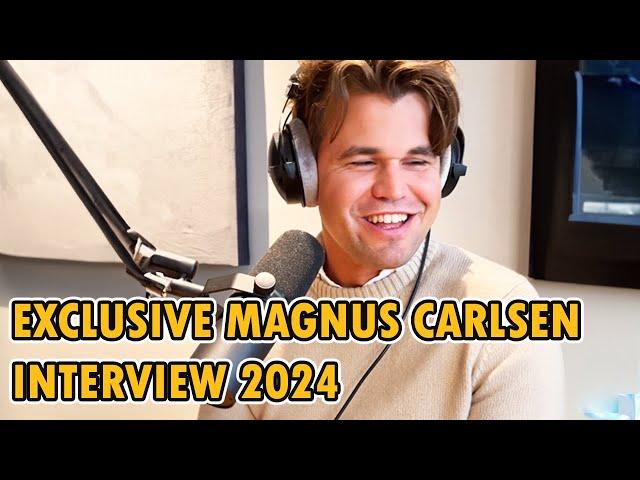 Exclusive Magnus Carlsen interview 2024