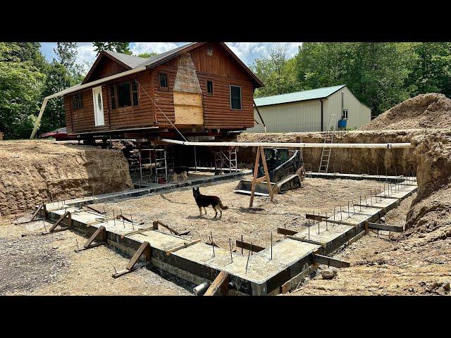 New Concrete Footing Under an Existing House - House Build #2