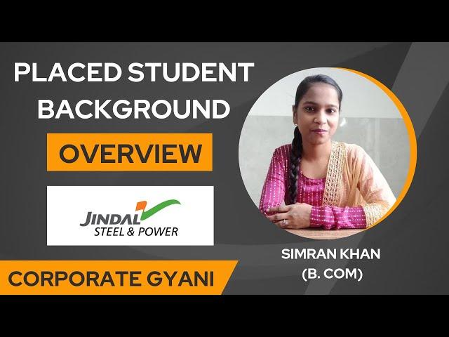 Simran Job Placement Overview | Corporate Gyani | MNC Jobs | Interviews | Skills | Motivation