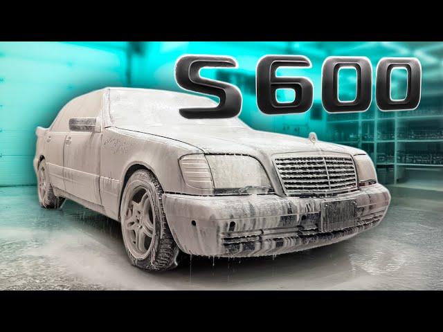 Detailing and Cleaning a Neglected Legend - Mercedes S-class W140