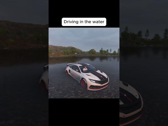 Driving on water #automobile #honda #forzahorizon