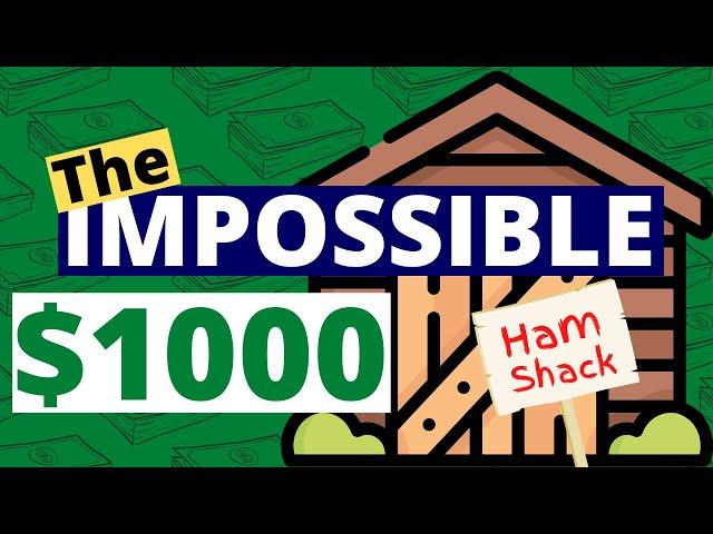 Can we build a fun/useful ham shack for under $1k?