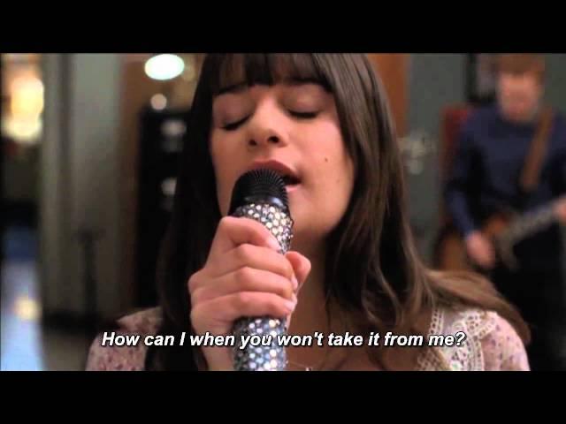 Glee - Go Your Own Way (Lyrics On Screen) HD