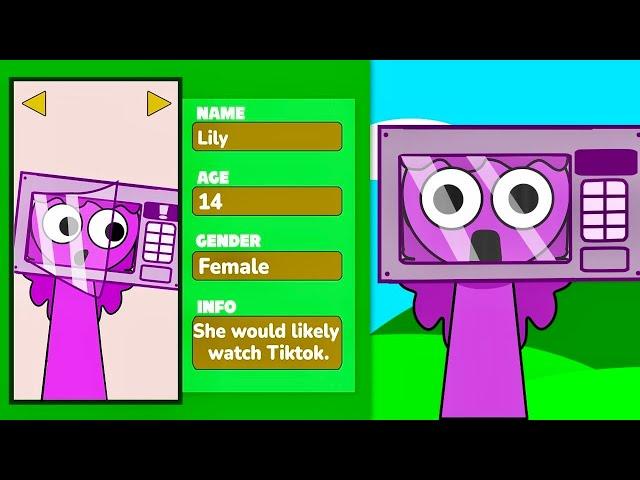 Incredibox Sprunki OC REAL - NEW UPDATE (GALLERY) | ALL Characters Description SPRUNKI 2.0 #sprunki