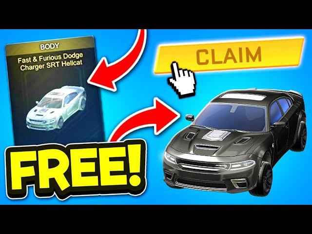 SRT HELLCAT For FREE In Season 16! (ROCKET LEAGUE!)