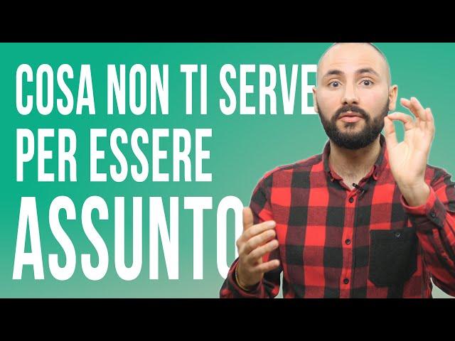 Vuoi essere assunto come programmatore? Ecco cosa NON ti serve