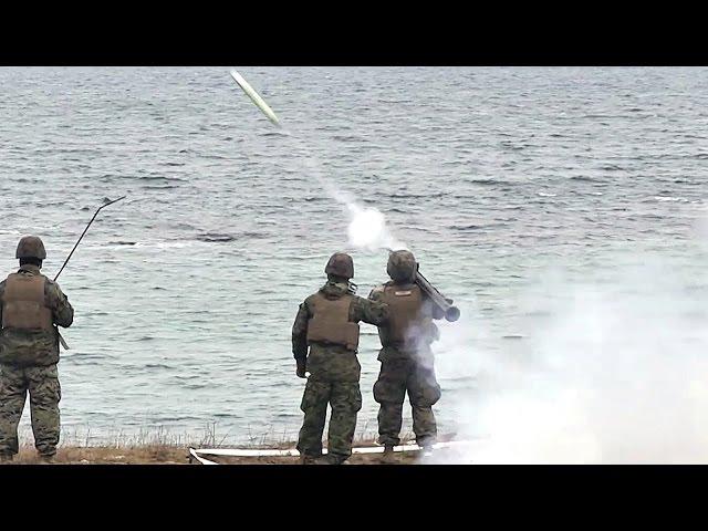 FIM-92 Stinger Missile Shoots Down Drone