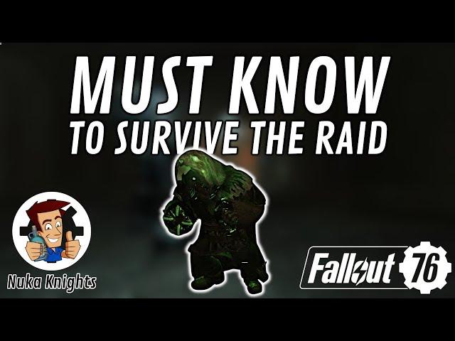 Fallout 76 PTS: You MUST know this to better survive the Raid!