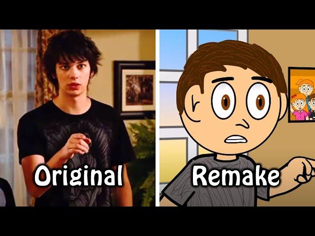 YOU SAW NOTHING! - Side by Side Comparison (Animation)