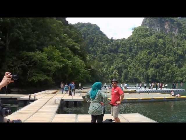 Machomikemd in Pulau Dayang Bunting Lake in Langkawi