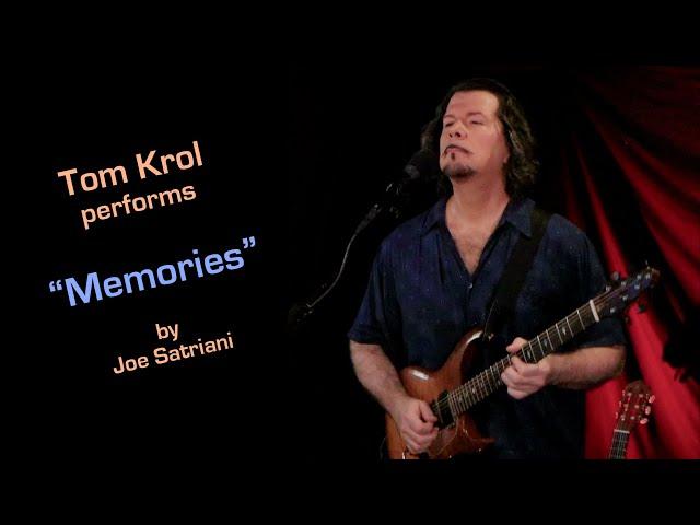 Tom Krol performs "Memories" (Joe Satriani) live