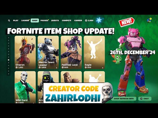 Fortnite Item Shop Update! [26th December, 2024] (CH6 S1)