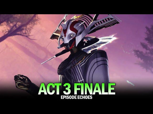 Act 3 Finale - Episode Echoes Full Story (All Quests, Cutscene, Dialogue & NES009) [Destiny 2]