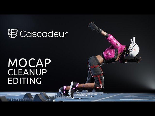 Cascadeur - AI Tool for Mocap Cleanup and Animation Editing