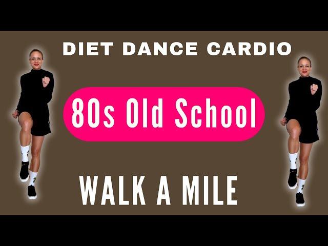 Burn Fat Walking Workout  20 minute 80s Disco  KNEE FRIENDLY NO JUMPING Low Impact CARDIO LISS