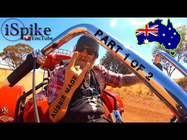  iSpike TRIKE RIDE   NEAR-MISS! #Moto_Vlog  Part 1 of 2. #support #GoPro_7_Black