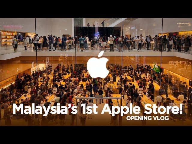 VLOG: Apple The Exchange TRX Opening: Malaysia's 1st! | smashpop