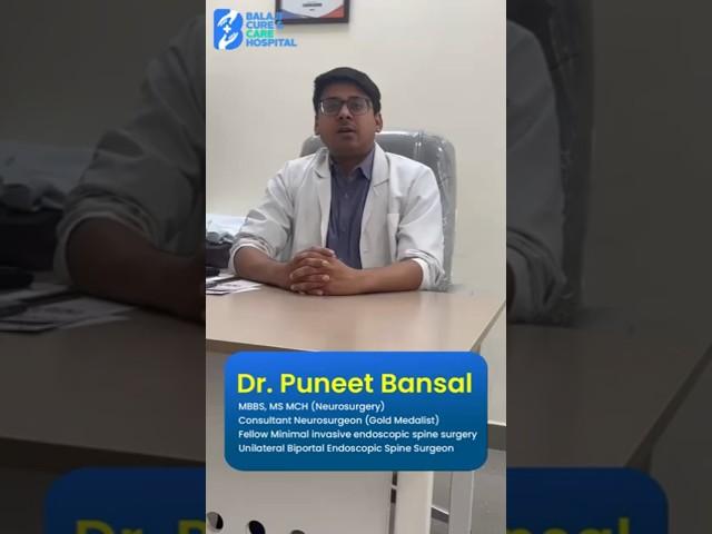 Consult Dr. Punit Bansal in Bharatpur for Pain Relief | Head, Spine, Stroke | #shorts