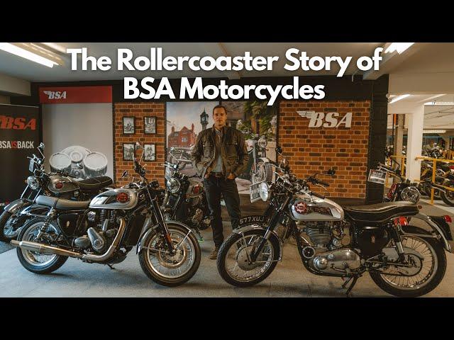 The Story of BSA Motorcycles | From Boom to Bust to the Re-Birth