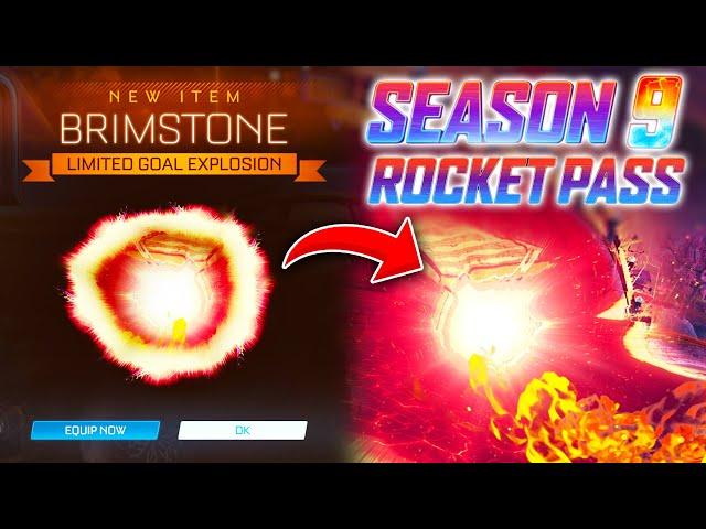 All New SEASON 9 ROCKET PASS Items!