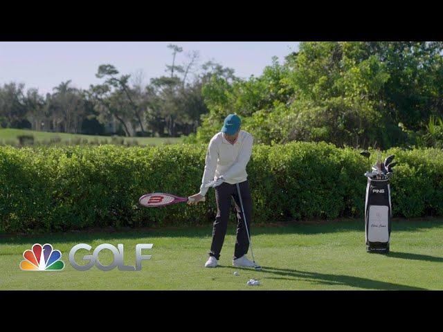 Tennis racket draw | GolfPass | Golf Channel