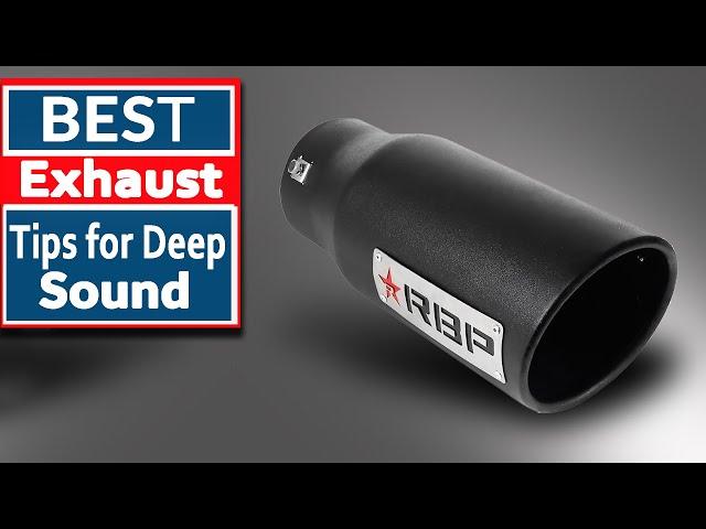 5 Best Exhaust Tips for Deep Sound in 2024 [Reviews & Buying Guide]