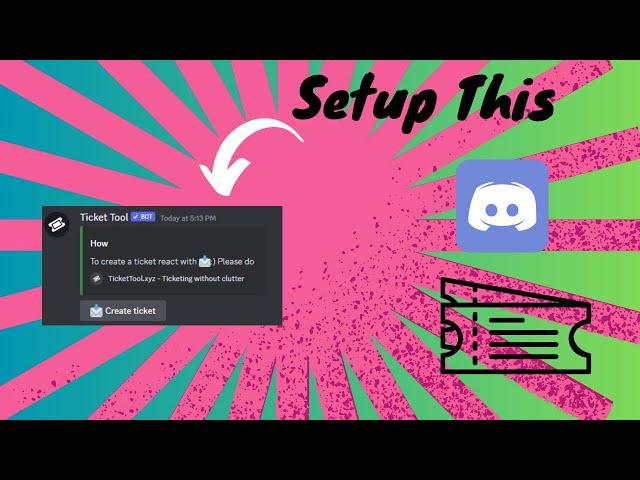 How To Setup Ticket Toll | DISCORD 101 (Inspired By @How2Discord)