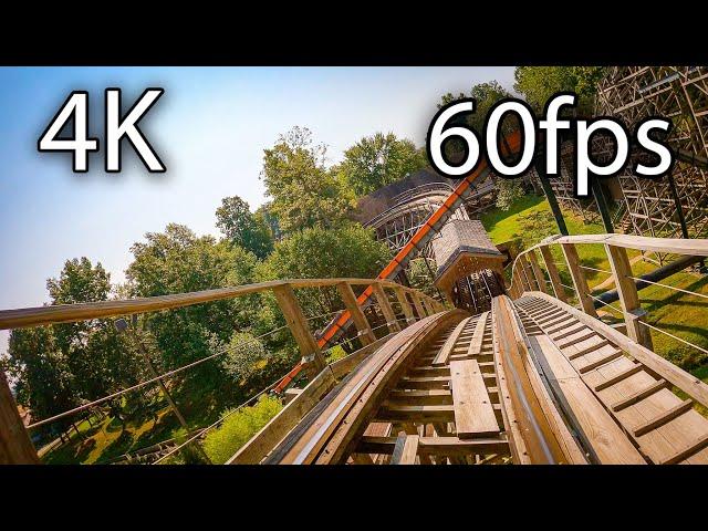 Legend front seat on-ride 4K POV @60fps Holiday World