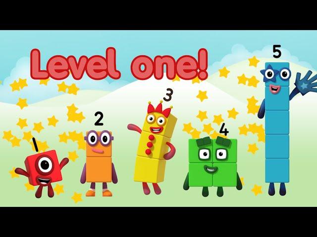 Learn To Count - 12345! | Numberblocks 1 Hour Compilation (Level 1) | 123 - Numbers Cartoon For Kids