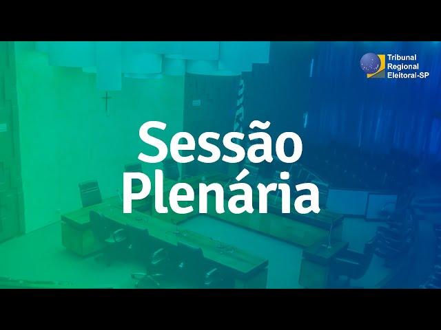 ️ Sessão Plenária TRE/SP - 17/06/2025