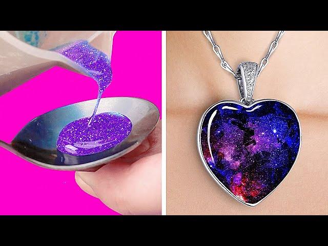 Wonderful Epoxy Resin DIYs That Will Amaze You || DIY Jewelry, Home Decor And Mini Crafts