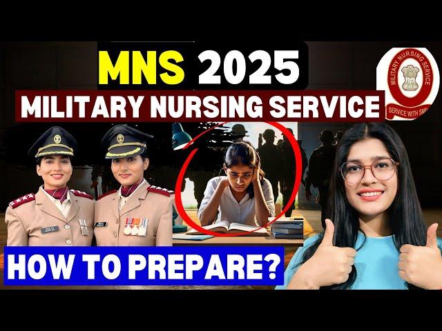 MNS Exam 2025  | Most Important Topics for Military Nursing Service | Don’t Miss This!