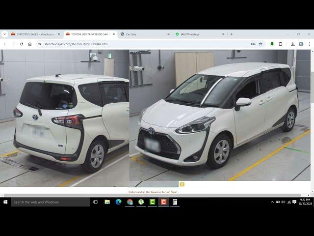 Toyota Sienta Hybrid Price in Pakistan l 7Seater FamilyCar l CustomDuty l HowtoImport JapanAuction