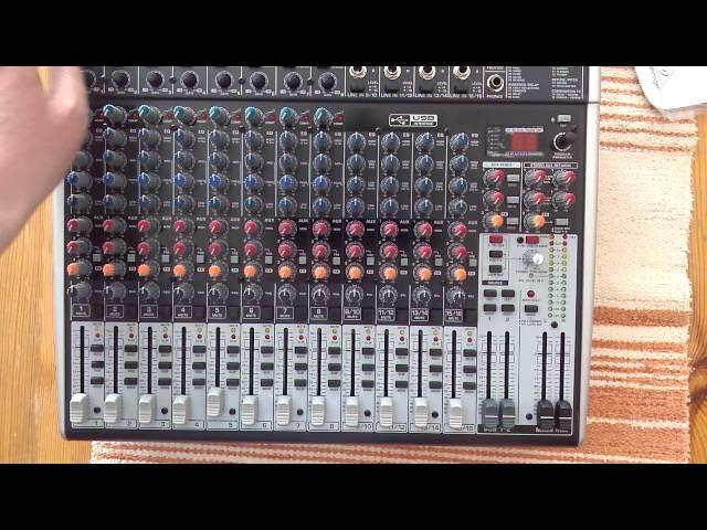 Behringer Xenyx X2222USB - Unboxing and more