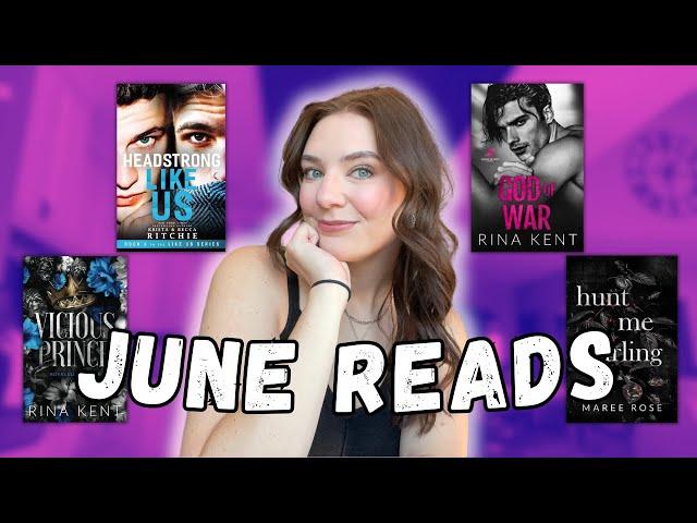 June Wrap Up  // another all time fav & all the dark romance