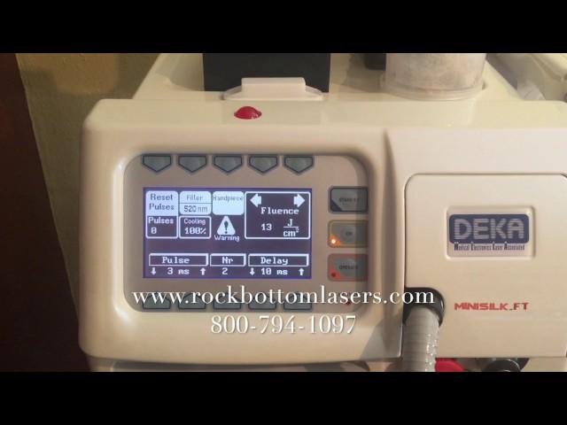 2011 Deka Minisilk IPL Laser For Sale