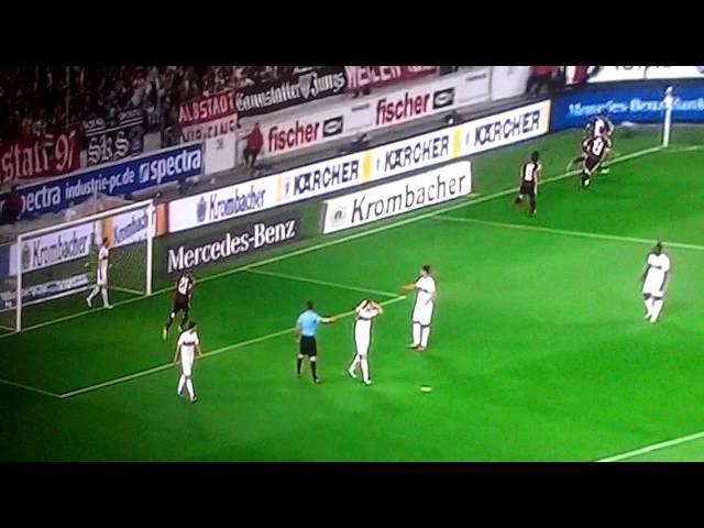 Drmic goal v Stuttgart