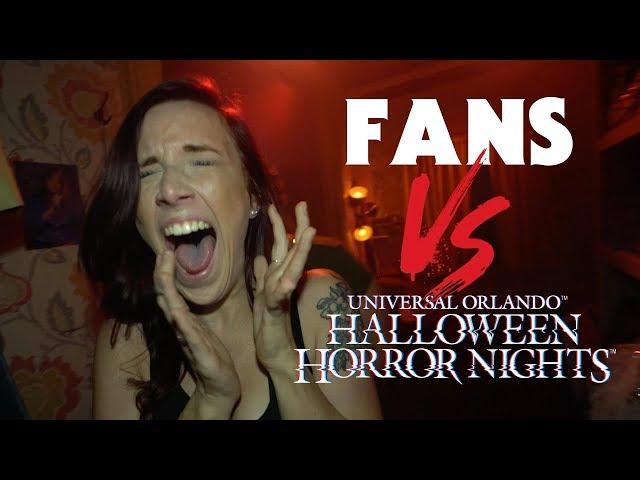 Fans vs Halloween Horror Nights