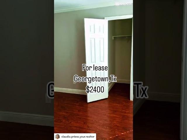 House For Lease in Georgetown,Tx