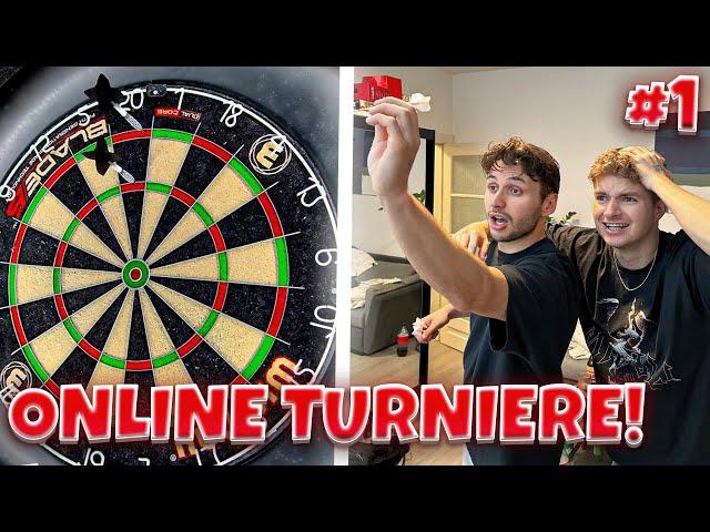 Wir spielen ONLINE DART TURNIERE!  Road to First Turniersieg #1