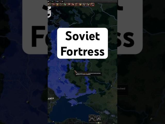 Soviet Fortress | HOI4 Timelapse #ww2 #hoi4 #europe #map