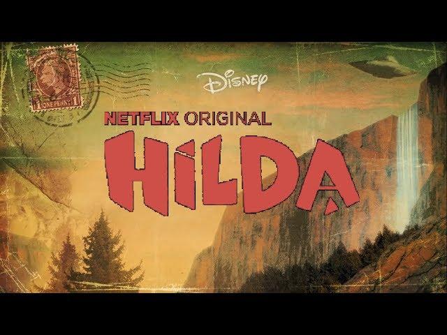 The opening to Hilda but with the Gravity Falls  theme song