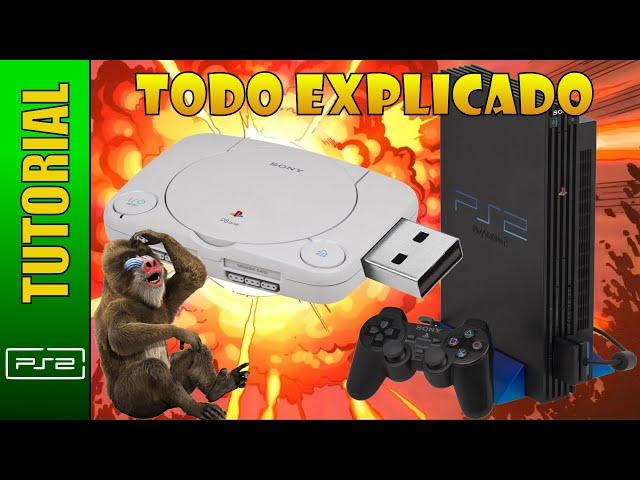 ️️ Juega a PS1 en PS2 desde USB SIN o EN CUALQUIER OPL