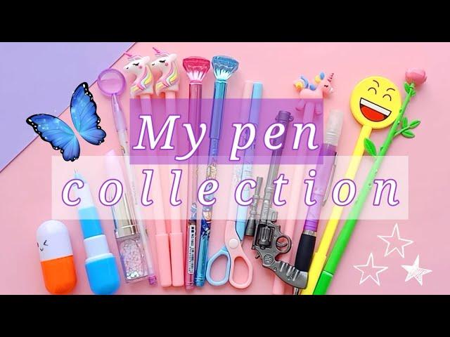 My Cute pen collection / Tonni art and craft / Unicorn pen / lipstick pen / emoji pen / diamond pen