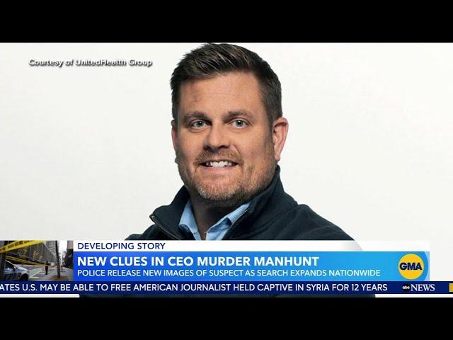 New clues in CEO murder manhunt