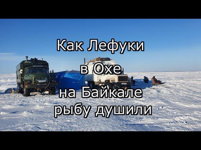 Как Лефуки в Охе на Байкале навагу с корюшкой душили